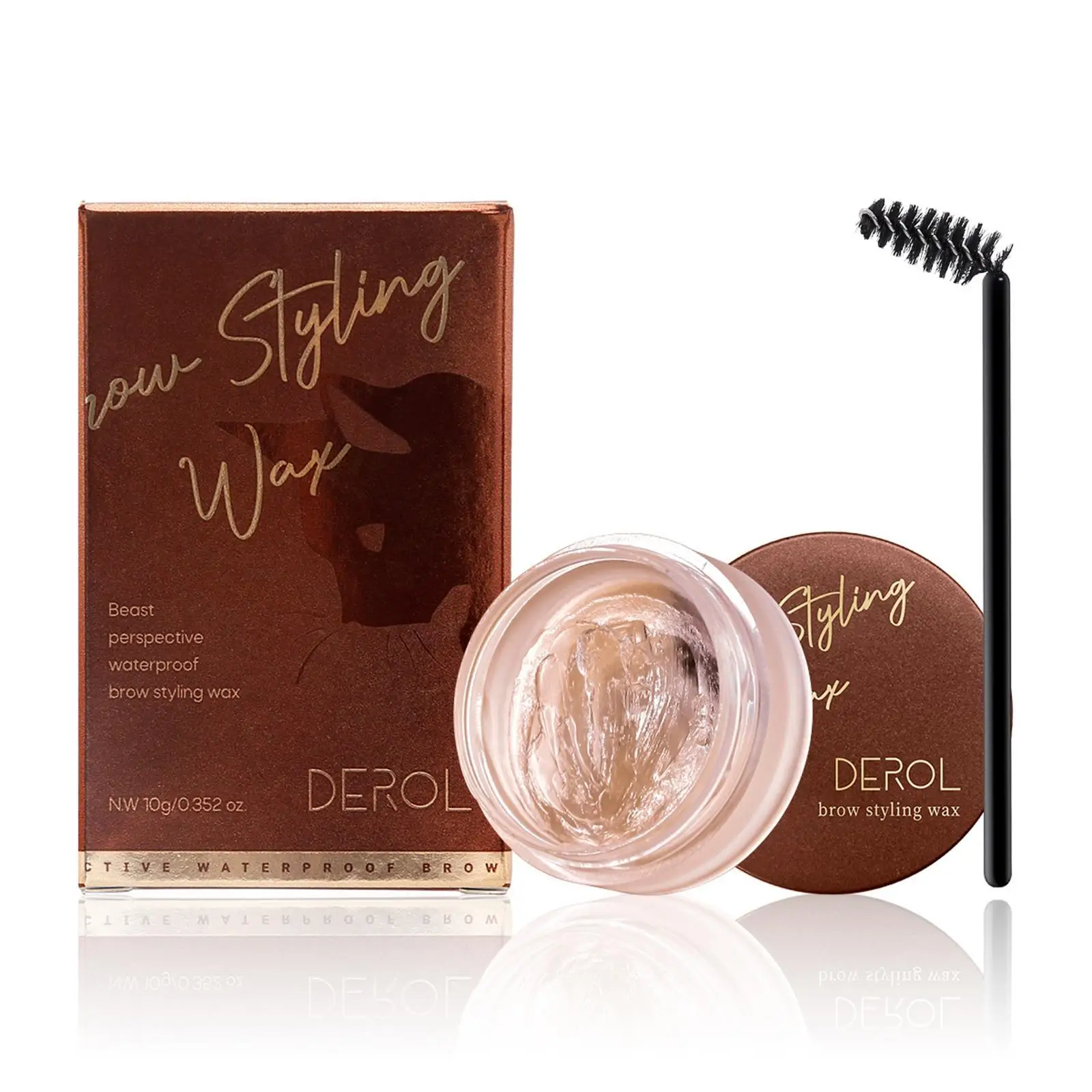 

Eyebrow Styling Cream Waterproof Quick-drying Natural Long-lasting Three-dimensional Eyebrow Soap Eyebrow Styling Wax 10g