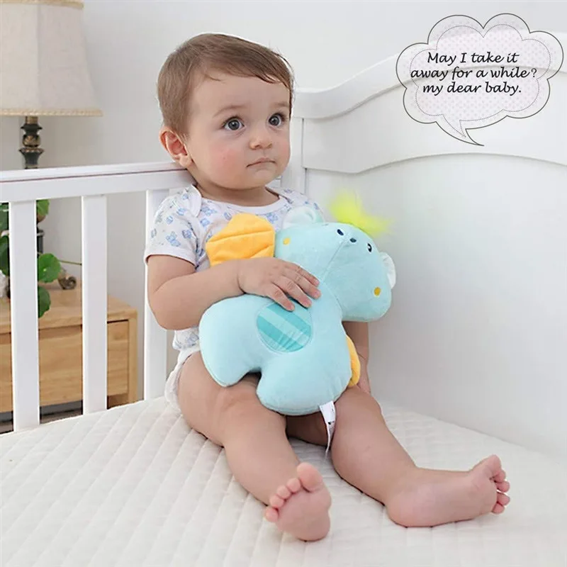 

Baby Infant Plush Rattle Stuffed Toy Hand Grasp Teethers Cute Animal Handbell Ring Newborns Early Development Boys Girls Gift
