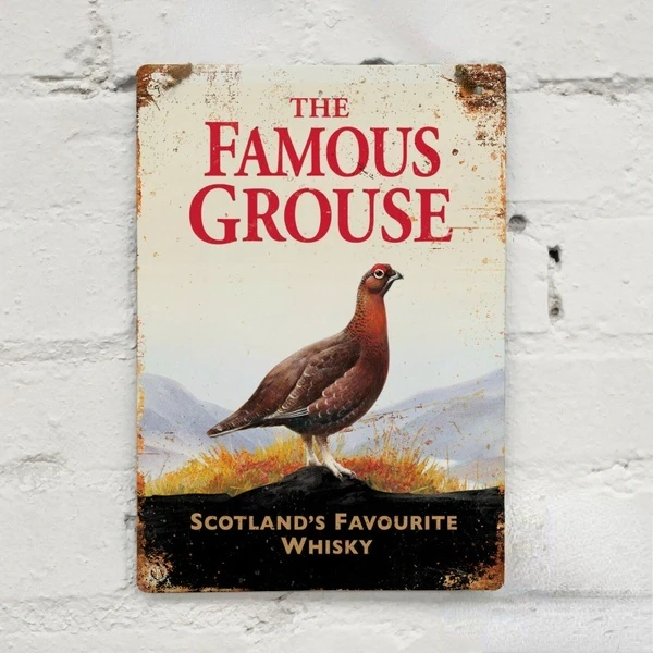 

Винтажный металлический настенный знак в стиле ретро, бара, манберы, паба, виски, этикетка, металлическая живопись, металлический плакат, ме...