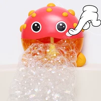 baby bath bubble maker cartoon animal bubble bath toy foam blower musical bathtub toy bubble machine for kids bathroom toys
