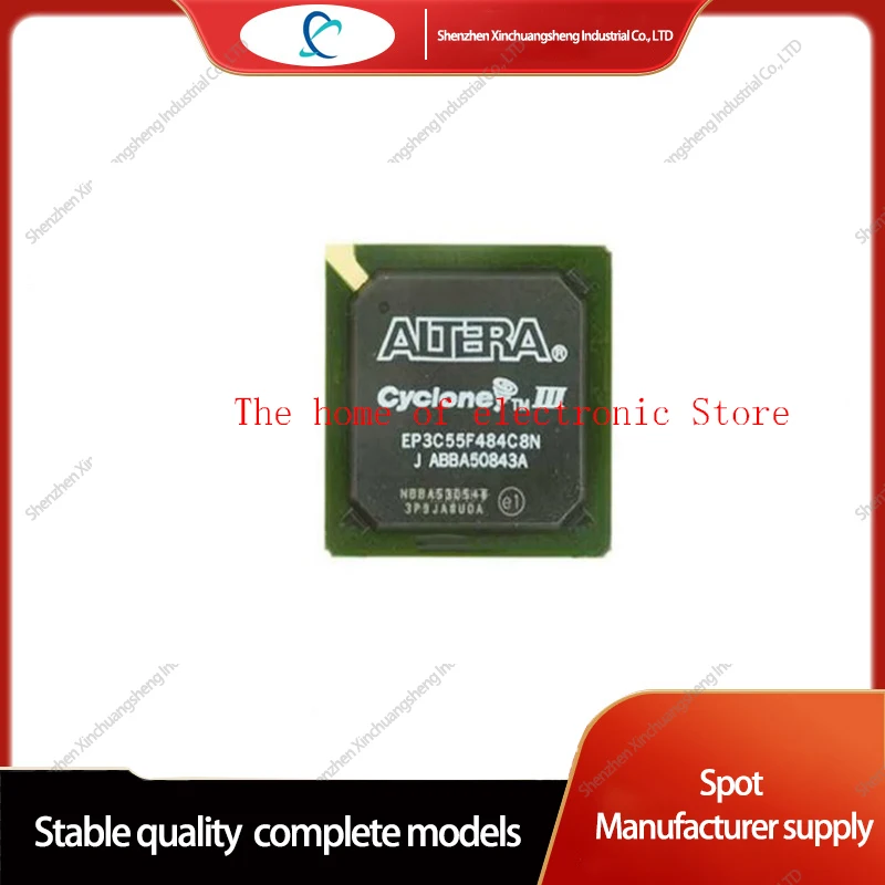 

Встроенный микросхема FPGA EP3C55F484C8N, 1 шт.
