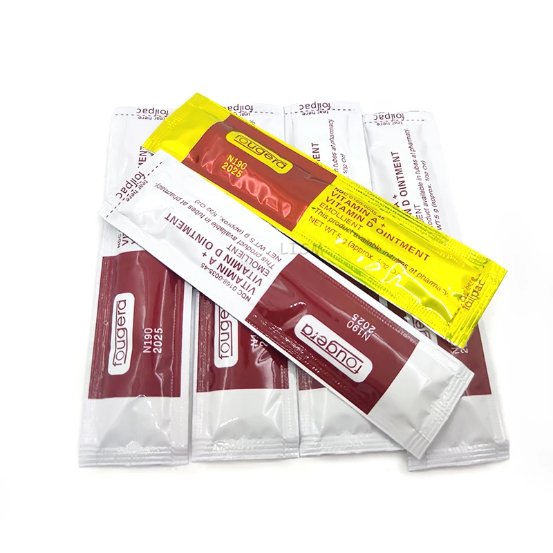 

50pc Tattoo Aftercare Cream Tattoo Repair Gel Pmu Accessories Vitamin Ointment A &D Anti Scar for Permanent Makeup Eyebrow Lip
