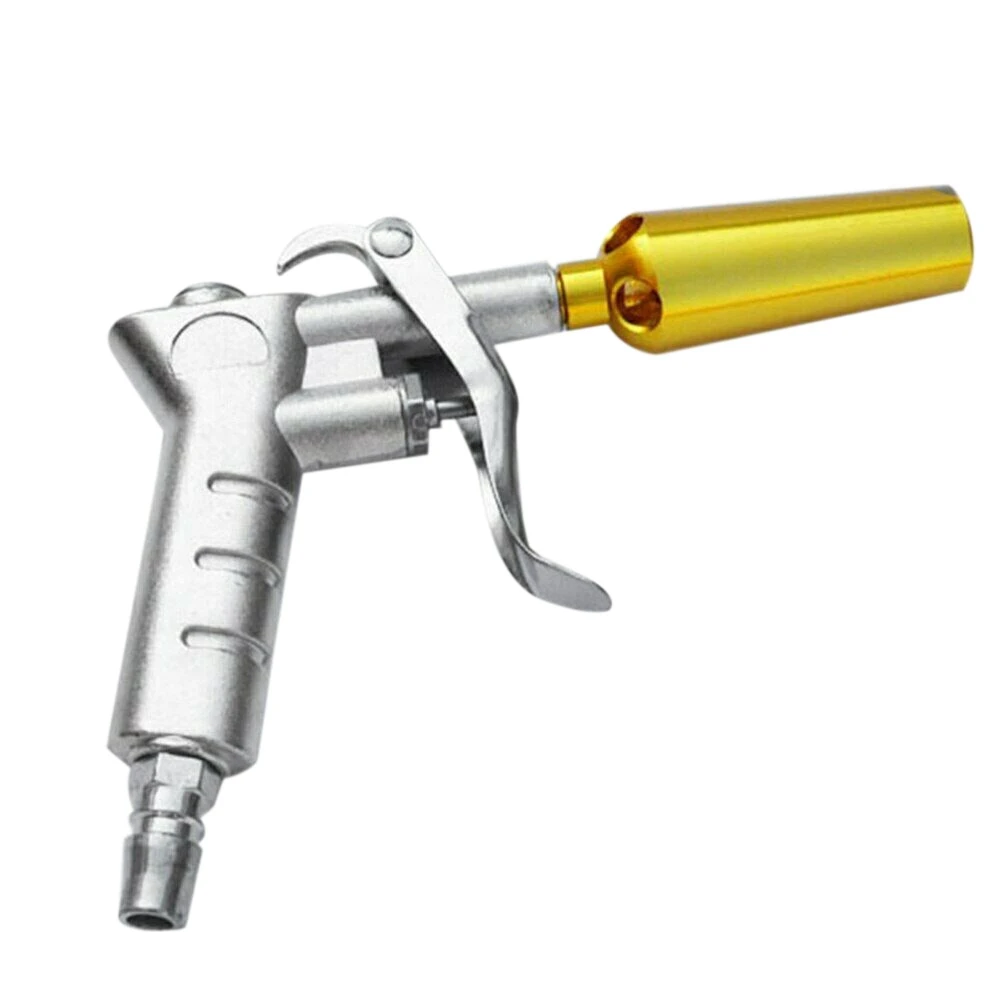

Car Pneumatic Air Blow Gun- Large Flow Large Diameter Dust Blow Gun- Car Wash Machine Cleaning Air Dust Blower Gold