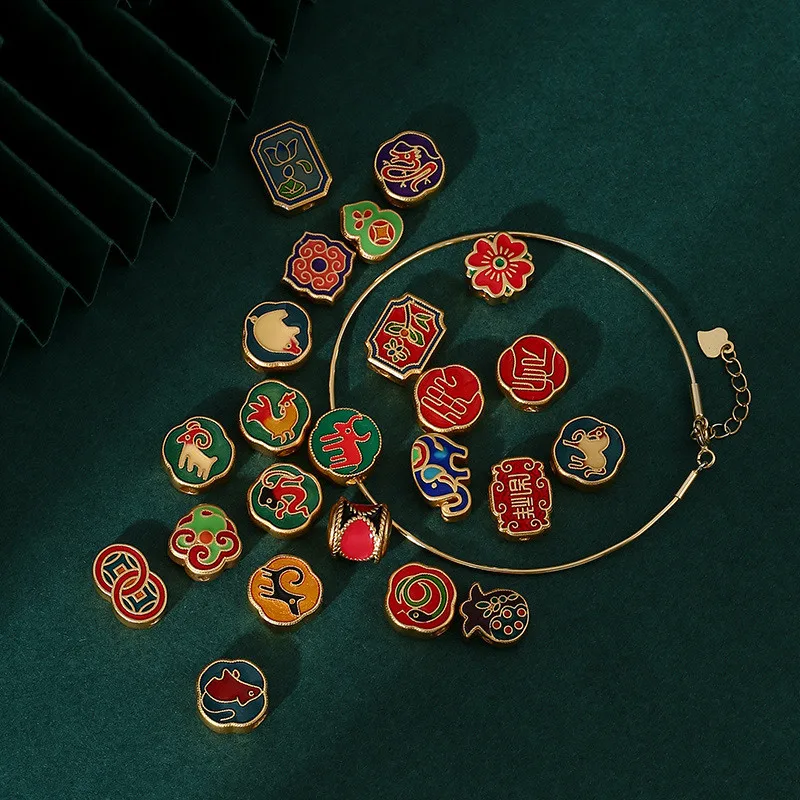 2023 тренд 12 знаков зодиака песок золотые аксессуары бисер DIY браслет плетеный веревочный браслет аксессуары из искусственного материала