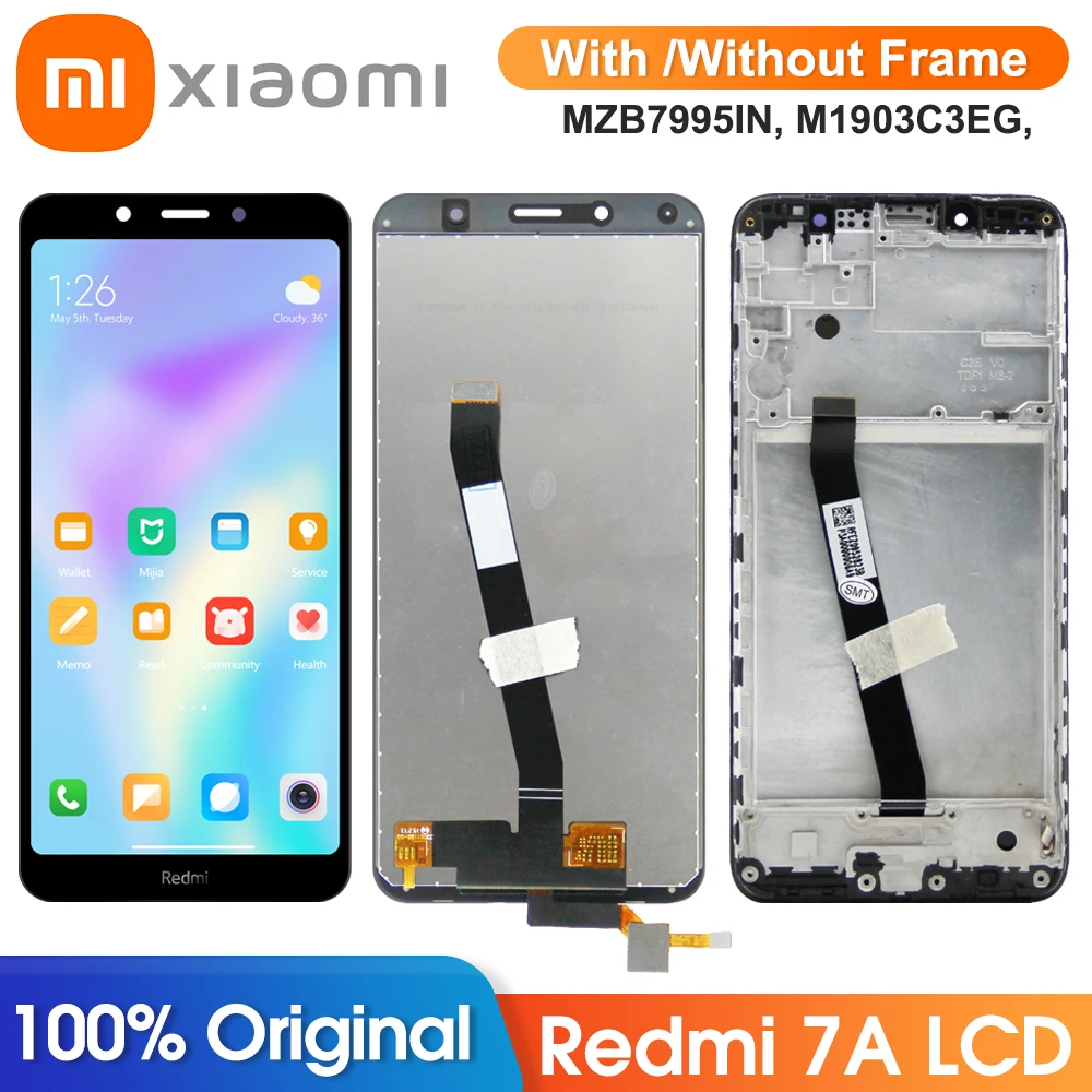 ЖК-дисплей 5 45 ''для Xiaomi Redmi 7A/MZB7995IN/M1903C3EG сенсорный экран с дигитайзером в сборе