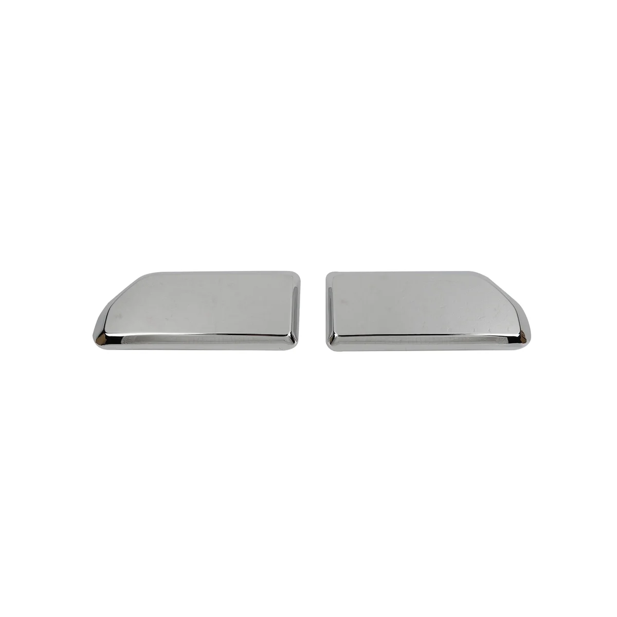 

Front Bumper Corner Cover Trim Bezels for 2021 2022 2023 Accessories ,ABS Silver