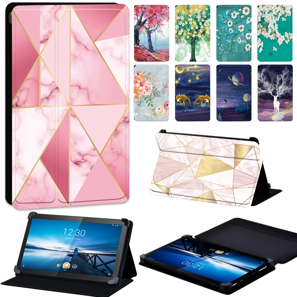 Новый чехол для планшета Lenovo Tab M10/Tab M8/Tab E7/Tab M10 Plus/Tab P11/Yoga Book 10 1 дюйма Универсальный