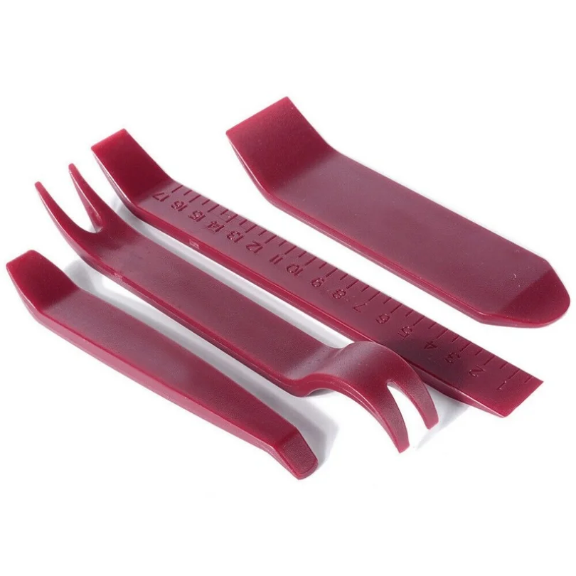 

4pcs Car Dash Moulding Trim Audio GPS Door Panel Radio Open Pry Removal Tools