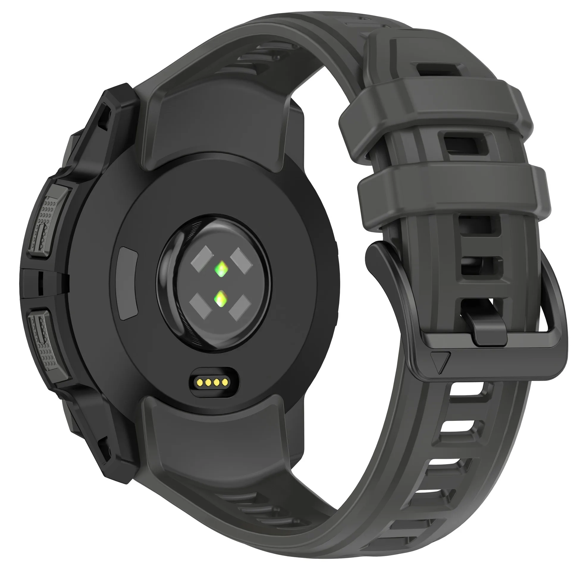 Фото Силиконовый ремешок для Garmin Instinct 3 Amoled 50 мм 45 мм, оригинальный официальный браслет для Garmin Instinct 3 Solar, ремешок 45 мм 50 мм №5