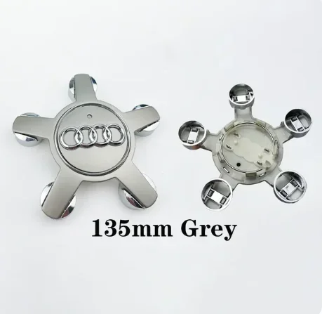 

Крышки ступицы колеса AUDI, 4 шт./компл., 60 мм, 61 мм, 68 мм, 69 мм, 135 мм, значок для стайлинга автомобилей для A3 A4 A5 A6 A7 A8 S4, автоаксессуары