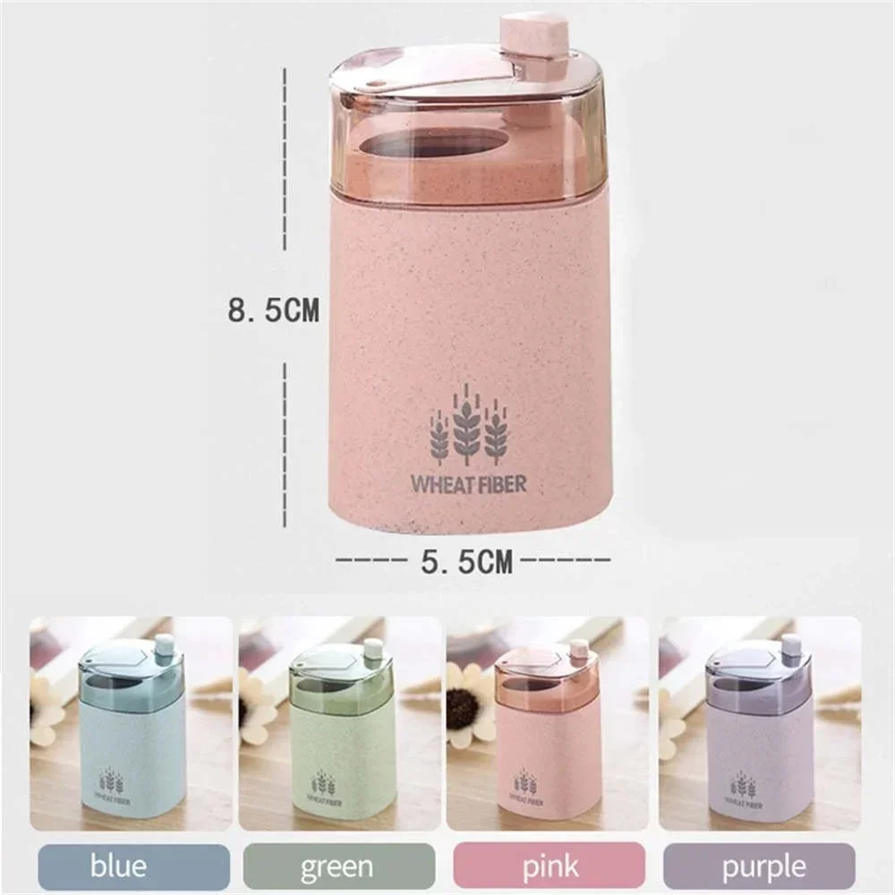 1 шт. зернистость для пшеницы бытовая емкость зубочисток цилиндр с нажимным типом