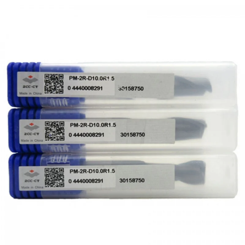 

100% Original PM-2R-D10.0R0.5/PM-2R-D10.0R1.0/PM-2R-D10.0R1.5/PM-2R-D10.0R2.0 ZCC.CT End Mills 2 Flute Corner Rounding End Mills