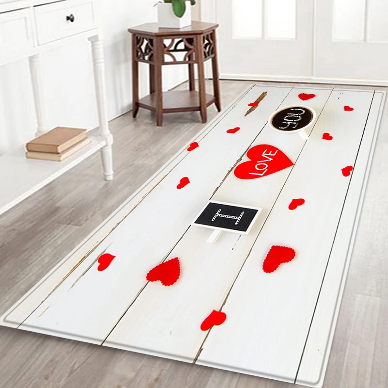 Противоскользящий кухонный коврик под дерево подстилка входную дверь домашний