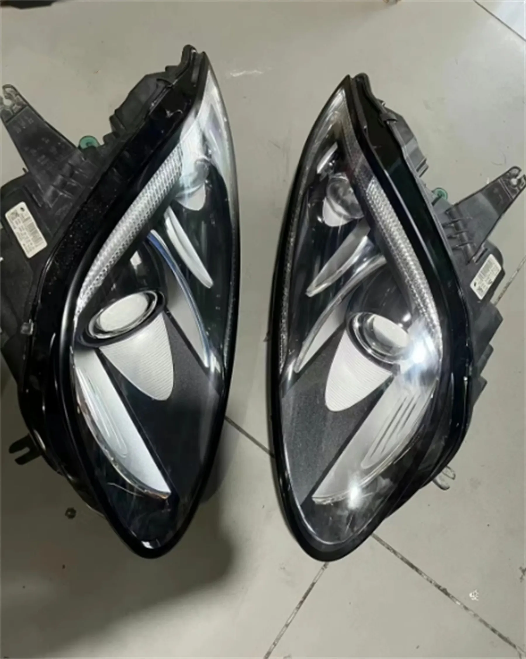 Передняя фара для Jaguar XK дневные ходовые рандовые лампы фар ближнего и дальнего