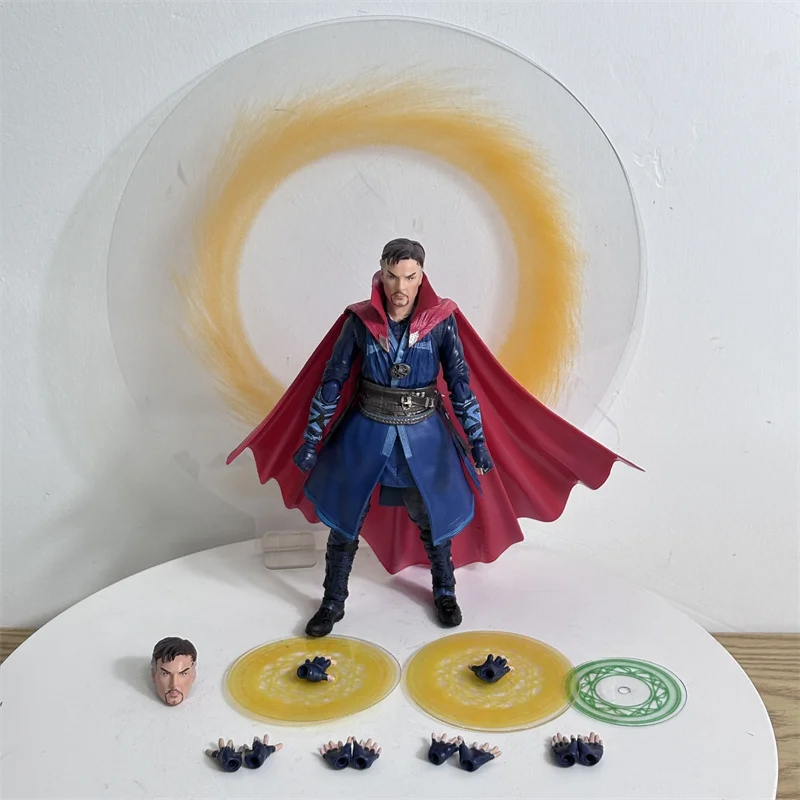 SHF Infinity War Dr Strange Фигурка ПВХ Настольная модель Украшения Игрушки комнаты