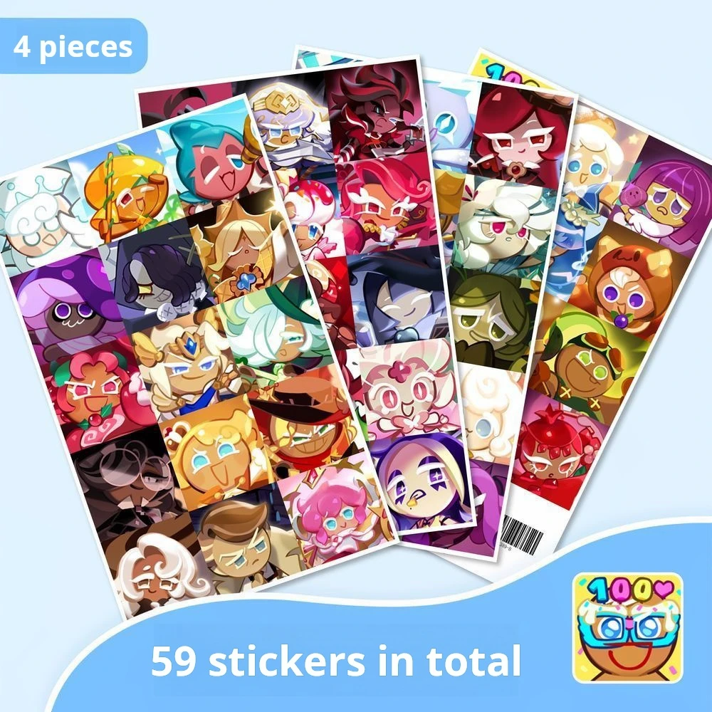 

Набор наклеек Cookie Run Kingdom