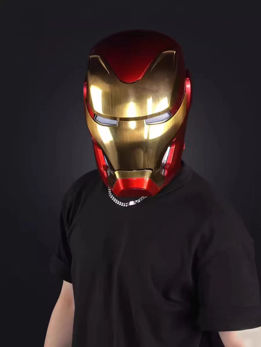 Новинка электронный шлем от модели Ironman настоящая 1/1 маска ironmans игрушка для