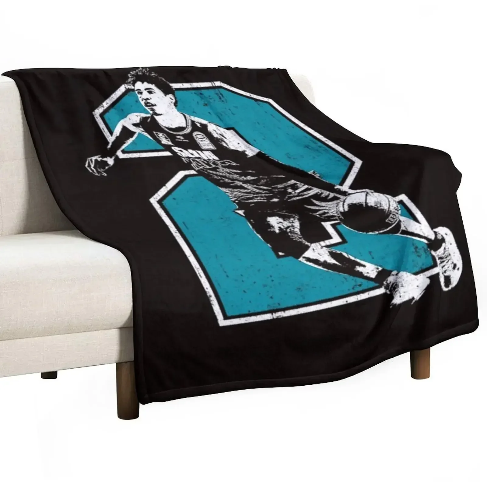 Lamelo Ball two Melo Плед Диван Теплые зимние одеяла