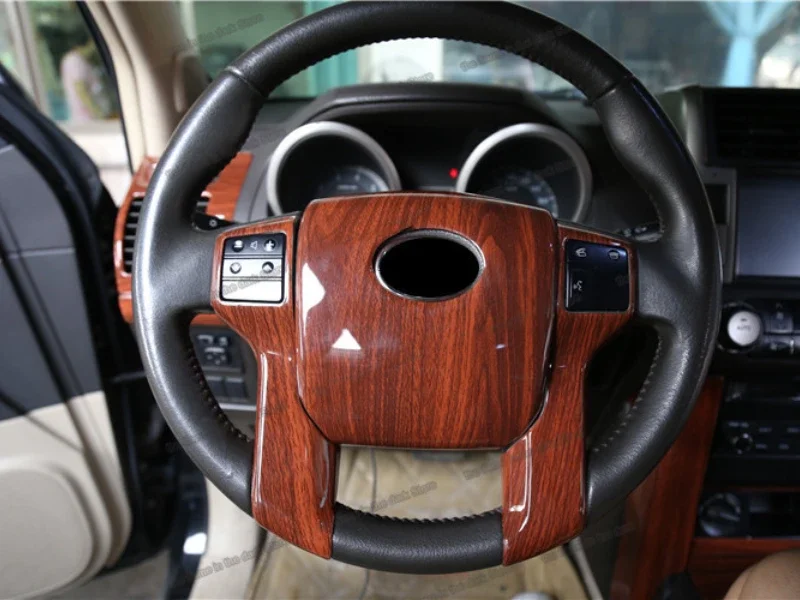 Аксессуары для Toyota Land Cruiser 150 Prado LC150 FJ150 2010-2017 внутренняя деревянная накладка на