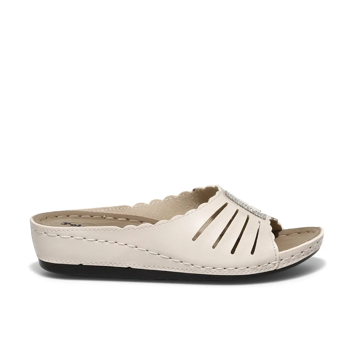 

161908.Z1FX Black Female Slippers
