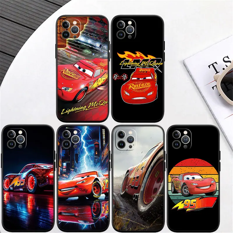 Фото Чехол для телефона ED6 Cars Lightning McQueen для OPPO A40 A60 A80 A15 A16 A17 A54 A54S A53 A53S A56 A57 A98 №5