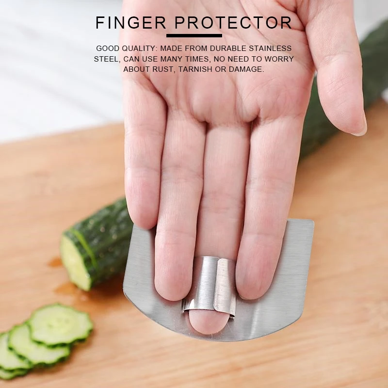4 шт. защитные накладки на палец для безопасных ножей