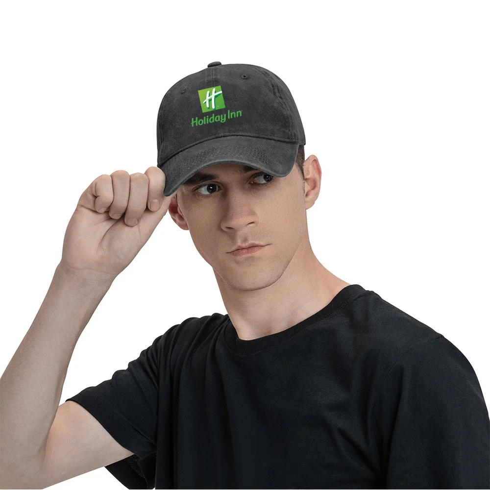 Бейсболка Holiday Inn в винтажном ковбойском стиле с классическим логотипом, в ретро-стиле, унисекс, удобная для ношения (art.: 3920dc237aead) - 3920dc237aead