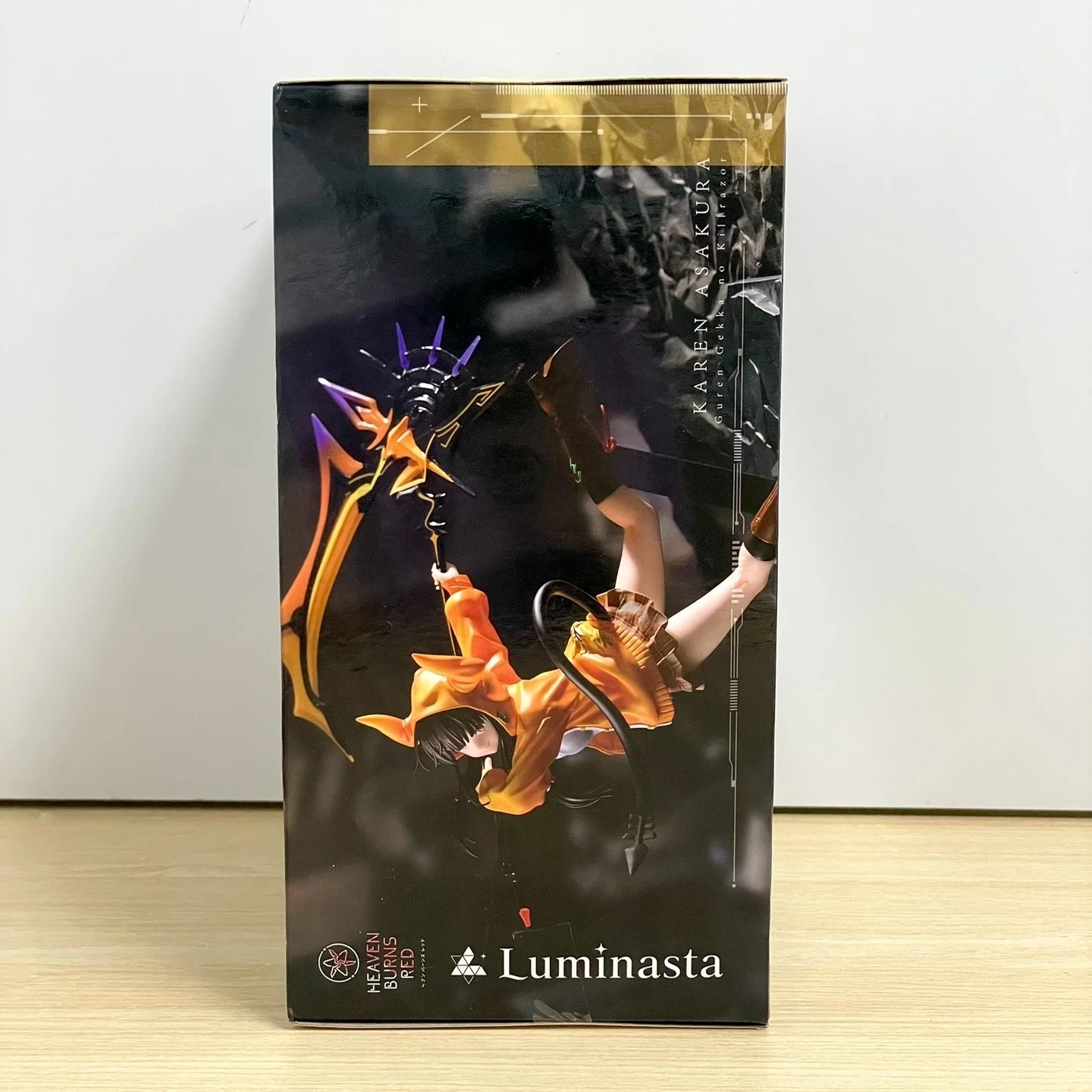 Фото В наличии: Оригинальная коллекционная фигурка SEGA Luminasta Anime Heaven Burns Red Killrazor - Карен Асакура. Модель-статуэтка, подарок. №4