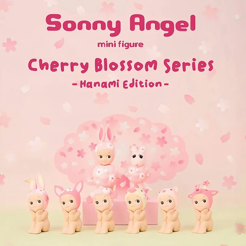 В наличии Sonny Angel Cherry Blossom Series мини-фигурка слепая коробка игрушка Hanami Edition