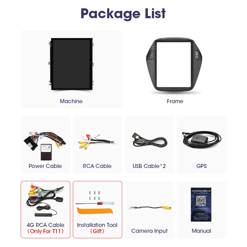 $84.41 Android for Hyundai IX35 Tucson 2009-2015 Tesla Style 9.7