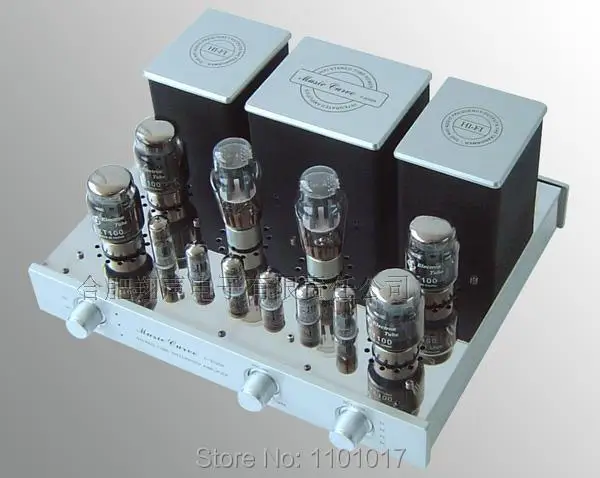 

XiangSheng Music Curve D-2020 Luxury Version 6550/KT88/KT100/EL34/FU50 Tube интегрированный Push-Pull усилитель HIFI EXQUIS