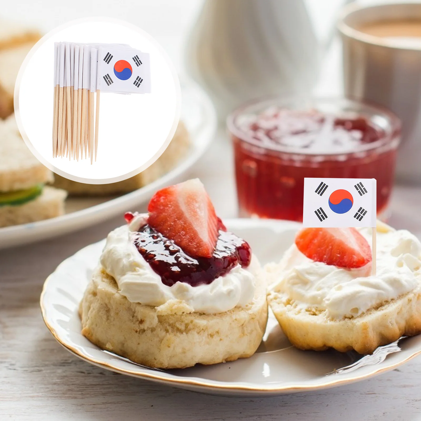 

200 шт. флаг зубочисток, американский флаг, одноразовые медиаторы для напитков, украшения, топпер для торта, десерт, Коктейльные топперы, деревянные фрукты