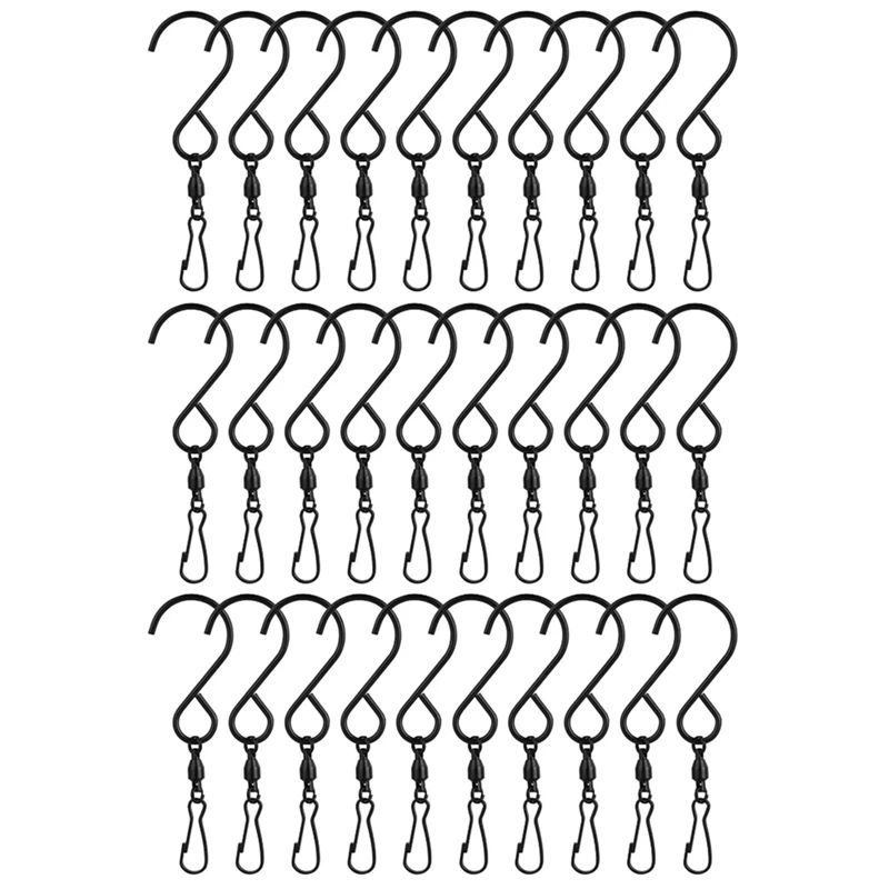 

30 шт., поворотный крючок из нержавеющей стали