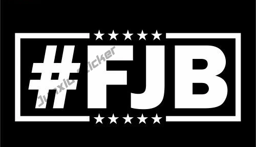 

#FJB Funny DieCut Vinyl Window Decal Sticker Car Truck SUV Novelty JDM Creative Refit Sticker Car Camper Accessories