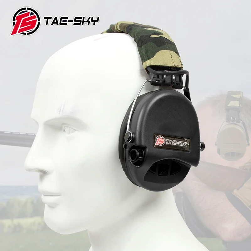 TAC-SKY SORDIN IPSC Tactical Headphones Hearing Protection Noise Reduction Pickup Airsoft Headset Hunting Shooting Headphone