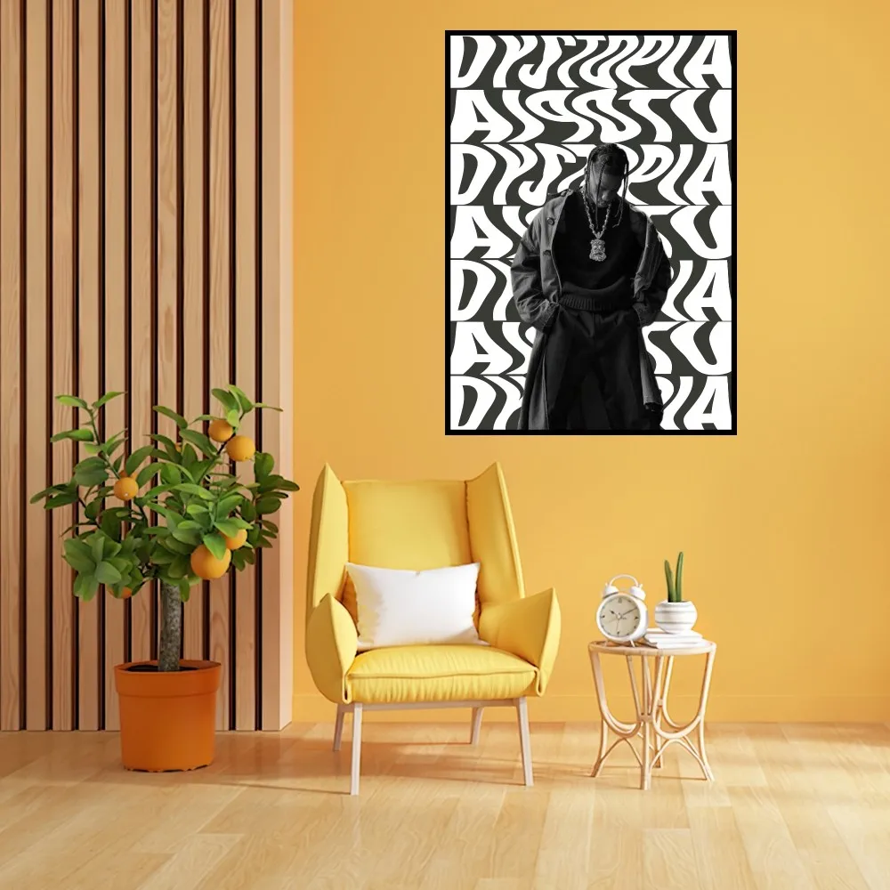 Настенный постер с принтом рапера Тревиса Скотта утопии украшение для спальни