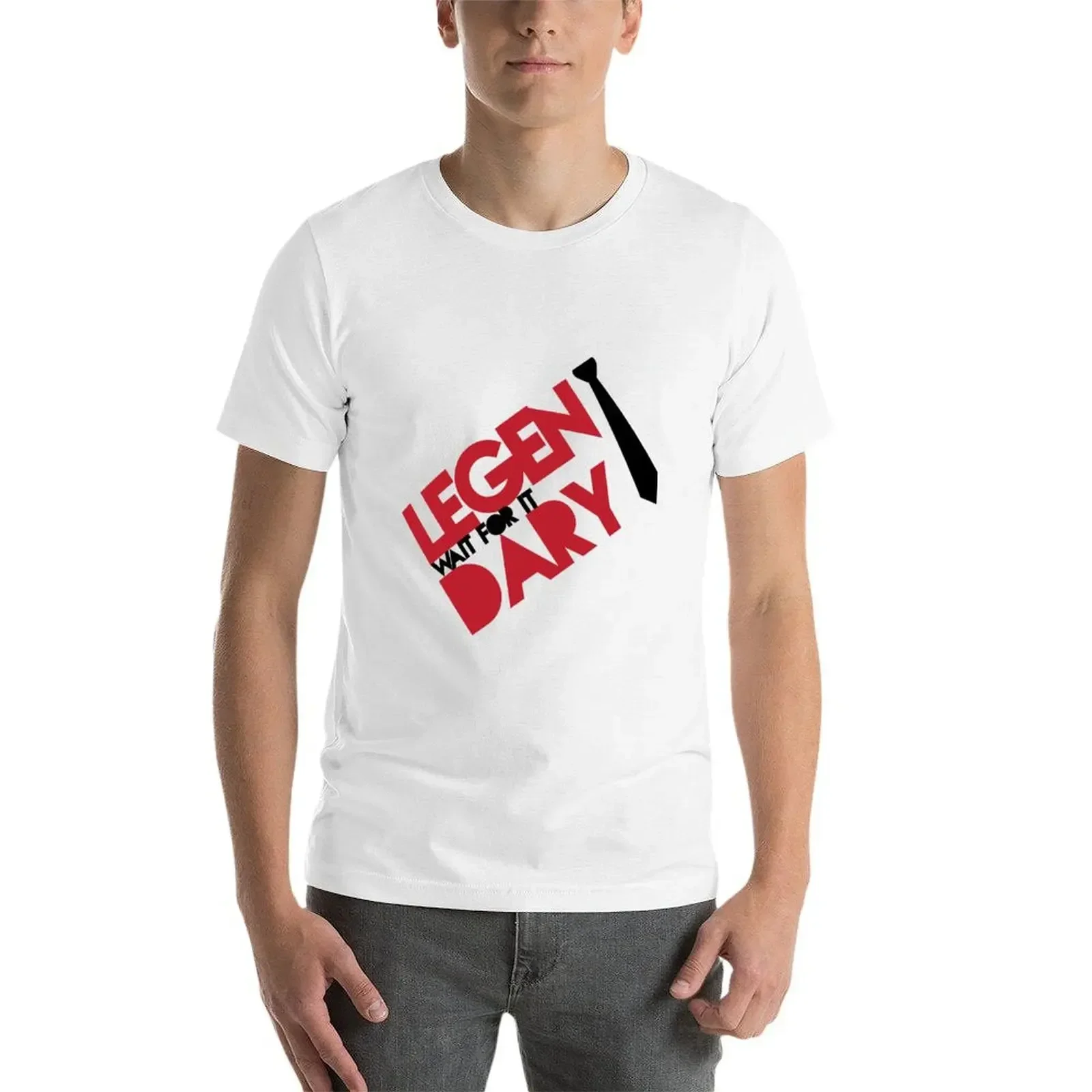 Футболка Legen (wait for it)dary футболка большого размера рубашка на заказ винтажная с