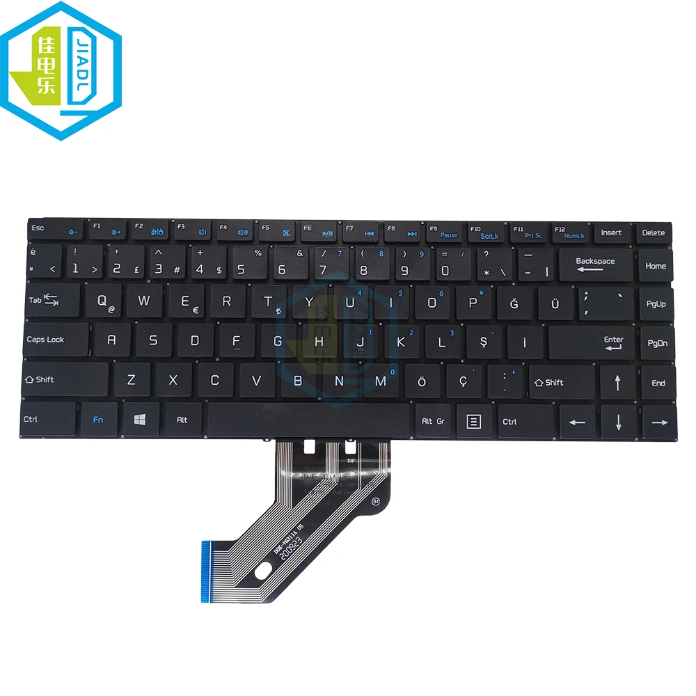 

Турецкая Клавиатура для ноутбука Casper Nirvana C350 KLAVYE Bluetooth Motion C41TC D0K-V6311A TR, сменные клавиатуры для ноутбука