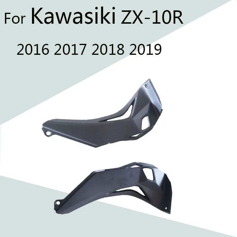 

For Kawasiki ZX-10R 2016 2017 2018 2019 Motorcycle Head Tube Left and Riaght Cover ABS Injection Fairing ZX10R 16-19 Accessories