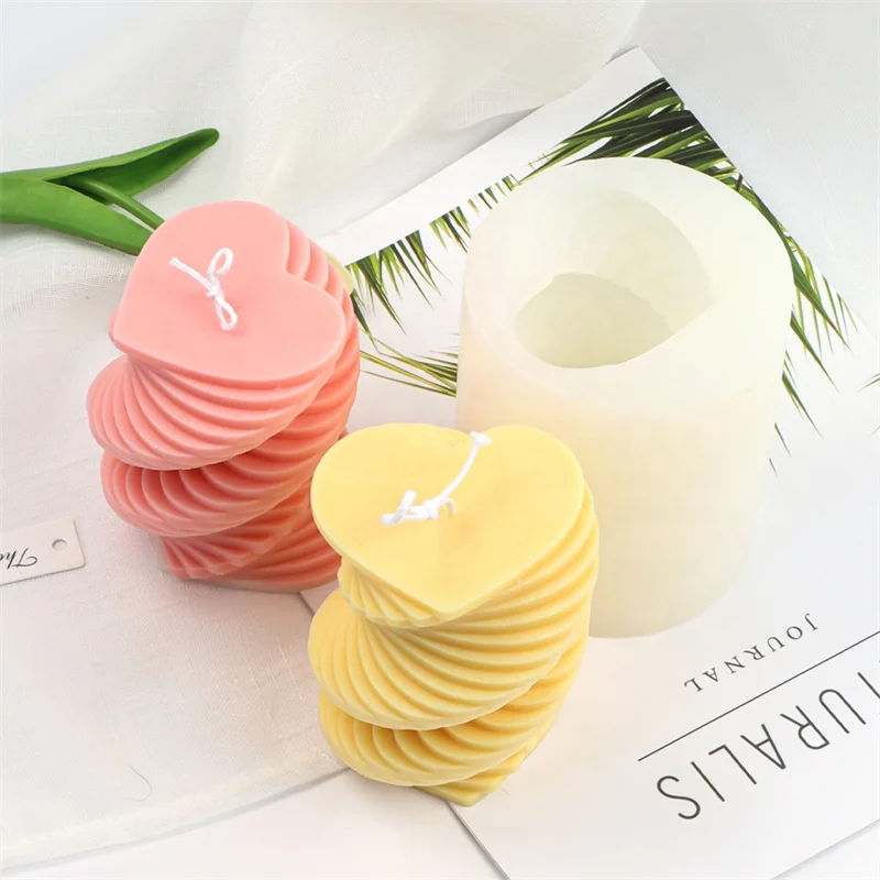 

Geometric Ornament Bending Rotating Aromatherapy Mold Minimalist Aesthetics Abstract Square Column Car Home Decor Silicone Mould