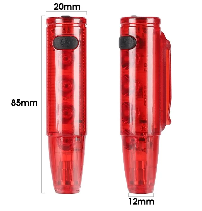 Фонарь задний велосипедный светодиодный водонепроницаемый IPX5 с датчиком