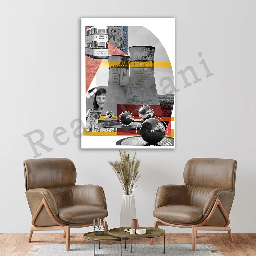 Что онаффилд знаменитости для дизайна плаката из шеффилда иллюстрации города