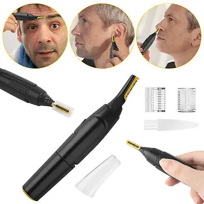 New in Beard Nose Hair Trimmer Eyebrow Mustache Remover Shaver Clipper New sonic home appliance hair dryer Hair trimmer machine