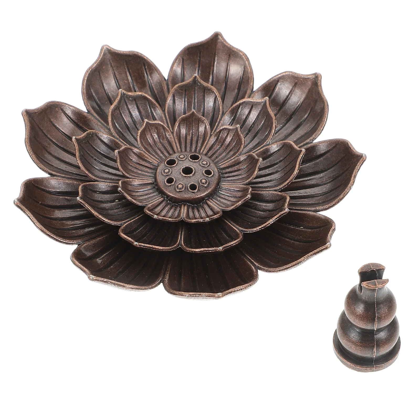

1pc Creative Incense Burner Desktop Censer Zen Style Elegant Incense Furnace
