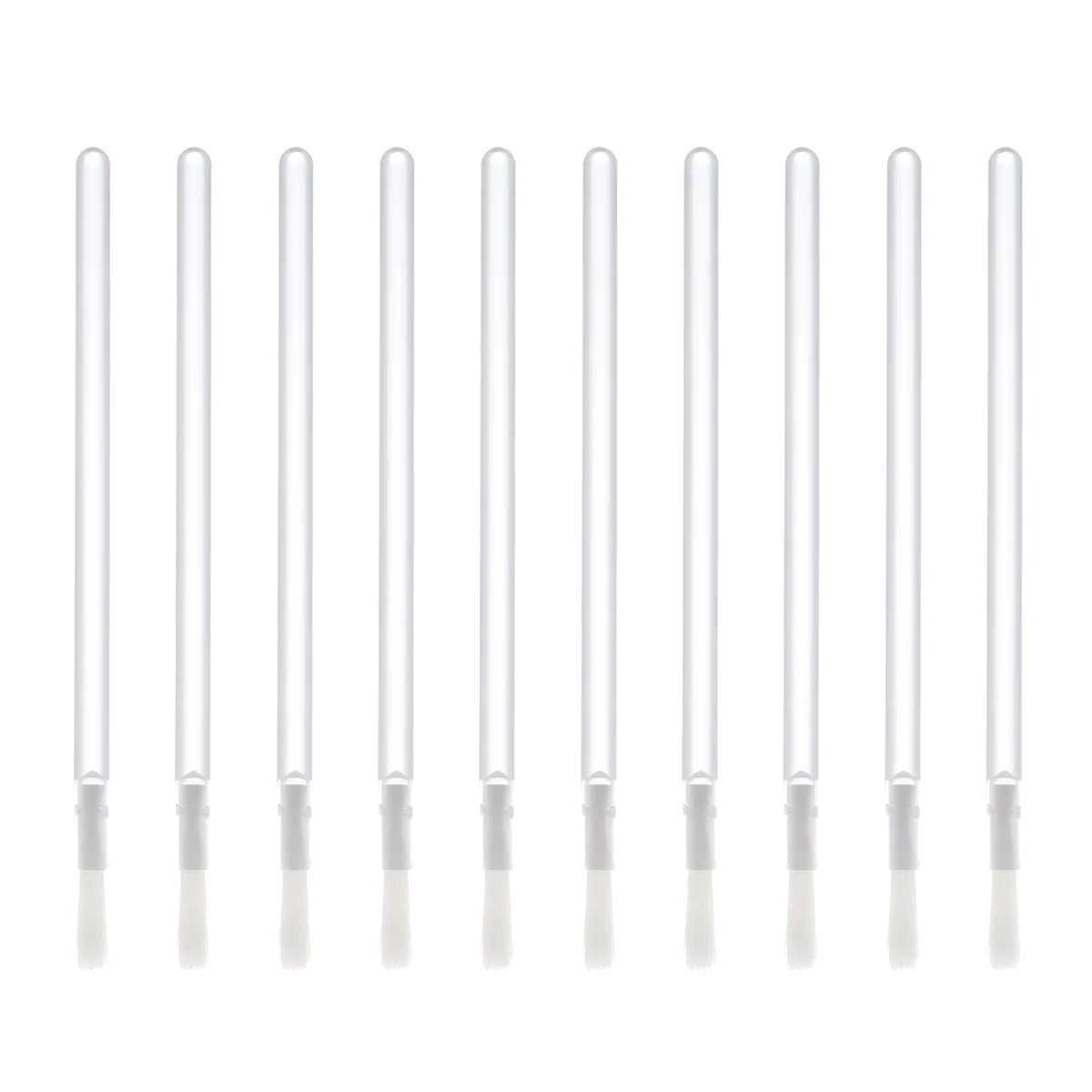 50 шт. одноразовый карандаш для губ с пластиковой ручкой нейлоновая щетина кисть