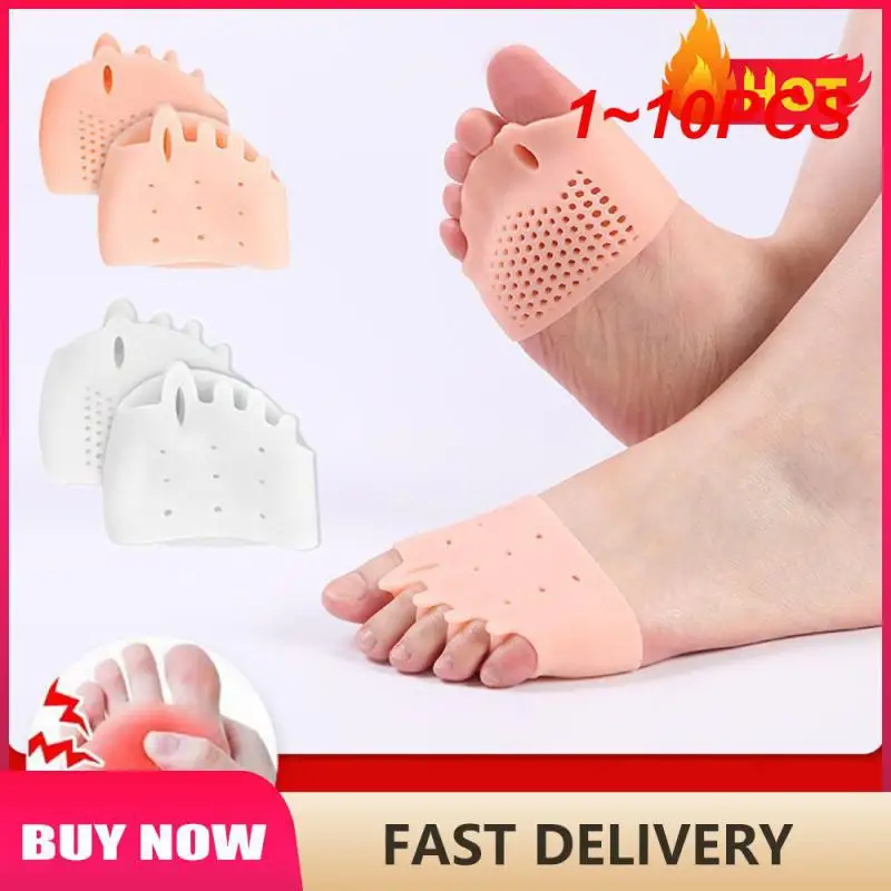 

1~10PCS Big Toe Silicone Bunion Guard Foot Care Orthopedic Toe Separators Finger Toe Protector Correction Pad Foot Care Forefoot