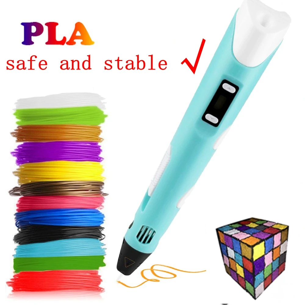 3d-ручка сделай сам со светодиодный ным экраном ручка для 3d-печати с пла-нитью