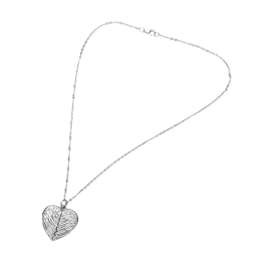 

Unique Pendant Exquisite Chain Pendant Fadeless Photo Locket Blank Sublimation Chain Necklace Skin-Friendly