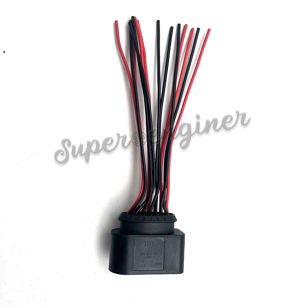 2 шт. 14-контактный разъем для проводки 6X 0973817 +6X 0973717 Для Audi Q5 VW Jetta 09G 09K 09M Транс