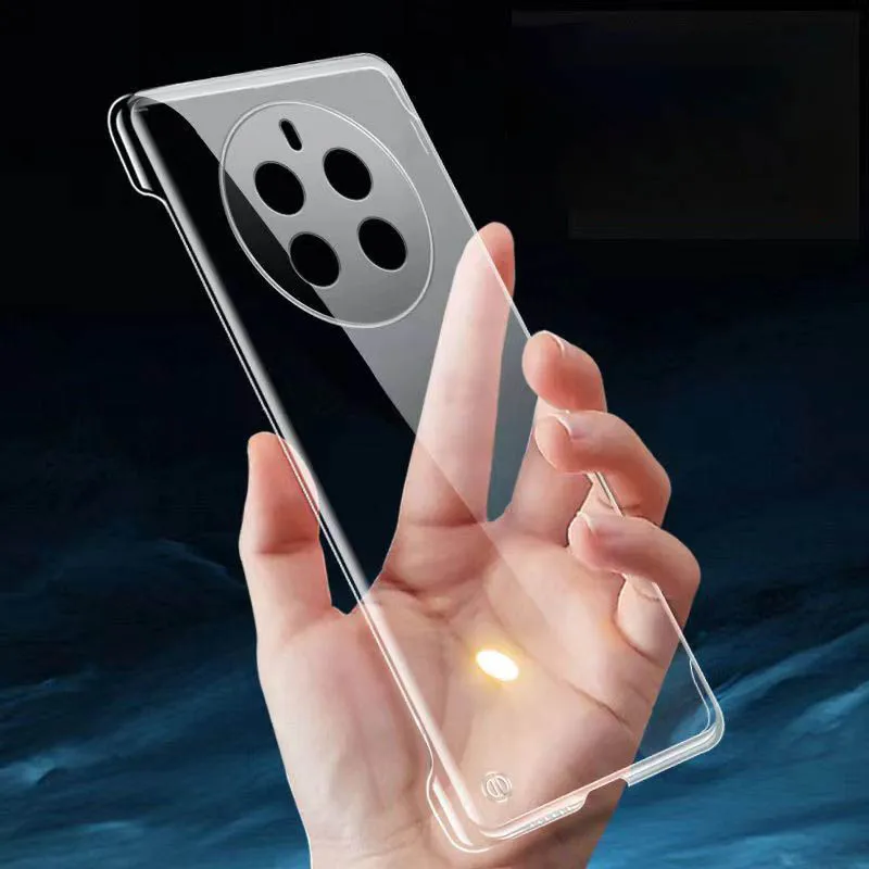 Для Oppo Realme 12 Pro + Plus чехол Clear Hard PC противоударный для телефона Realme12Pro RMX3840 RMX3842